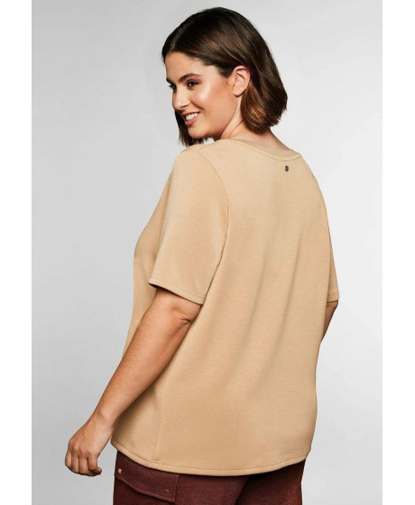 Sheego švelnūs marškinėliai trumpomis rankovėmis