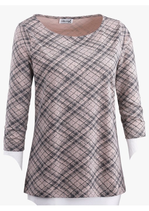 COLLECTION L trikotažo palaidinė 3/4 ilgio rankovėmis