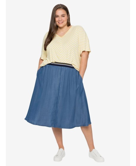 Sheego trikotažo marškinėliai (padidinti)