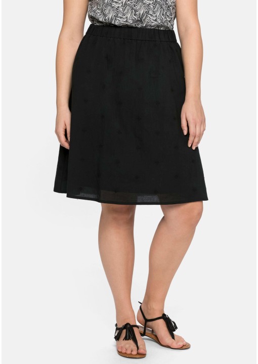 Sheego medvilnės sijonas su pamušalu