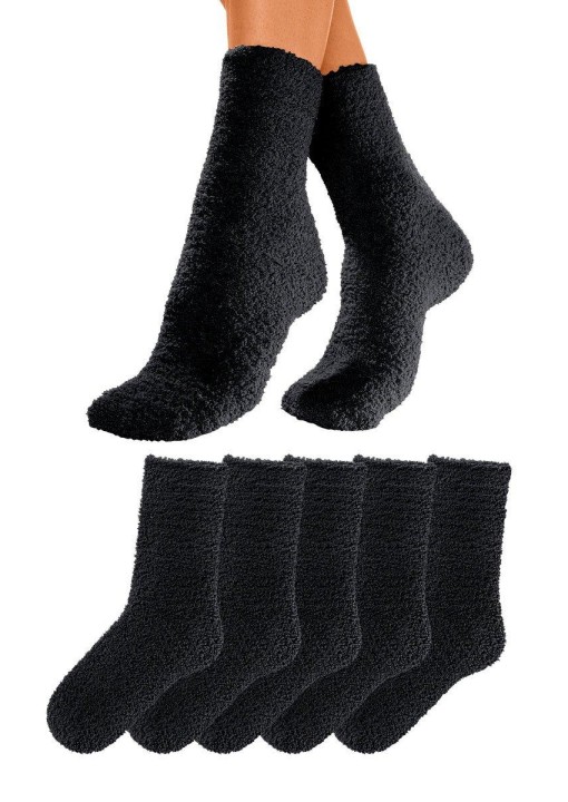 Lavana pliušinių kojinių komplektas (5 poros)