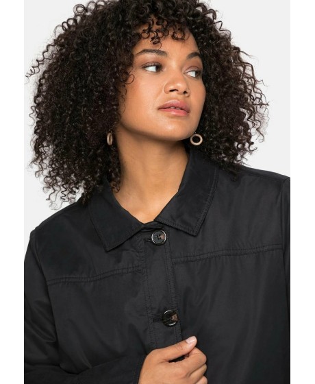 Trumpas Sheego lietpaltis su išsegamu pašiltinimu