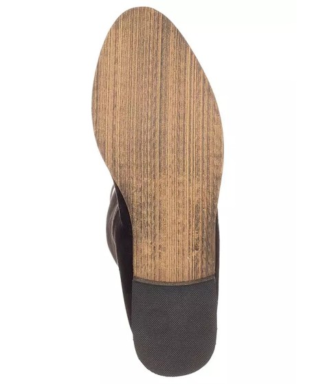 Zomšiniai Sheego batai plačiai blauzdai