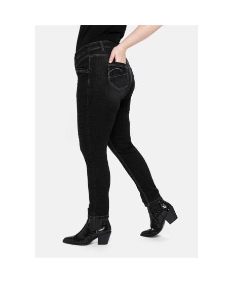 Sheego siauro kirpimo džinsai Petite žemesnio ūgio moterims