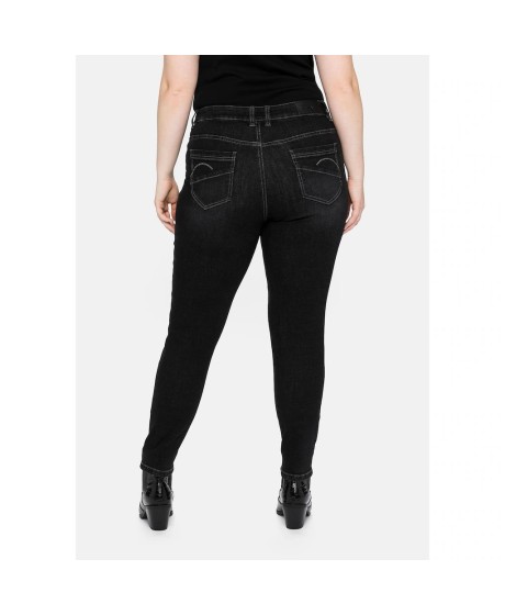 Sheego siauro kirpimo džinsai Petite žemesnio ūgio moterims