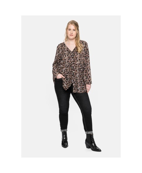 Sheego siauro kirpimo džinsai Petite žemesnio ūgio moterims