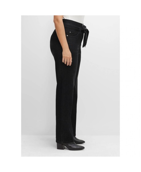 Platūs Sheego džinsai aukštu juosmeniu