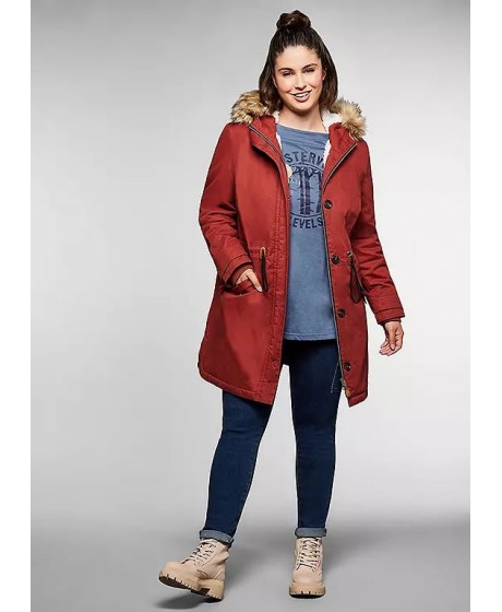 Sheego striukė-parka su gobtuvu