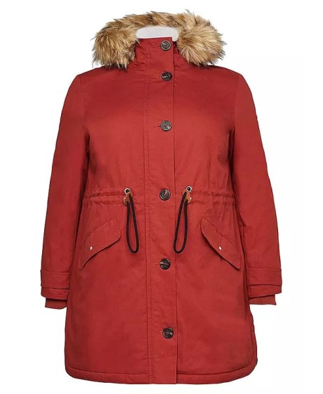 Sheego striukė-parka su gobtuvu