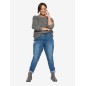 Siauro kirpimo Sheego džinsai aukštoms moterims