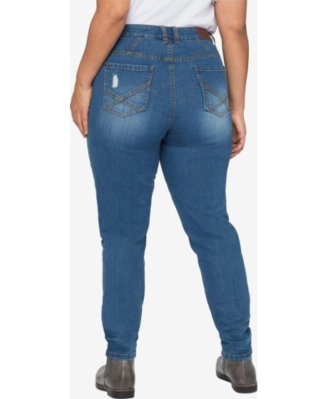 Siauro kirpimo Sheego džinsai aukštoms moterims