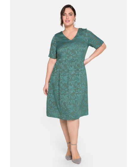 Puošni Sheego suknelė V formos iškirpte