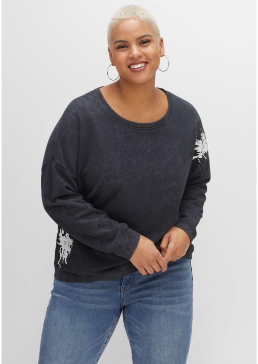 Sheego medvilnės trikotažo džemperis