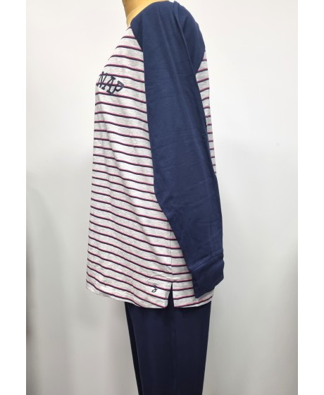 Kontrastingų spalvų Sheego pižama