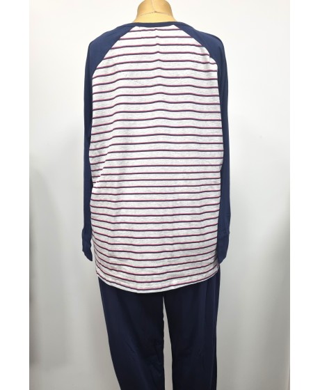 Kontrastingų spalvų Sheego pižama