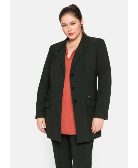 Klasikinis Sheego švarkas V formos iškirpte