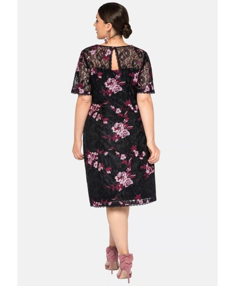 Sheego nėrinių suknelė su pamušalu