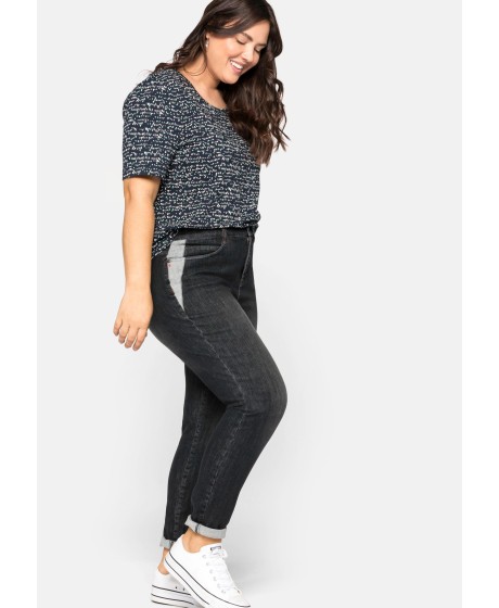 Sheego džinsai su kontrastinga apdaila