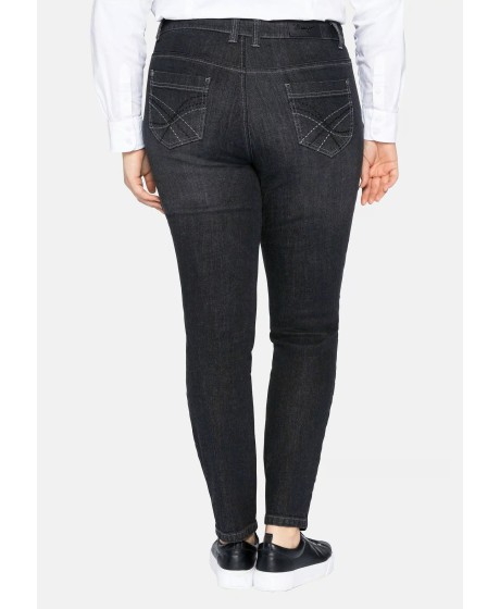 Sheego džinsai su kūno formavimo šortukais