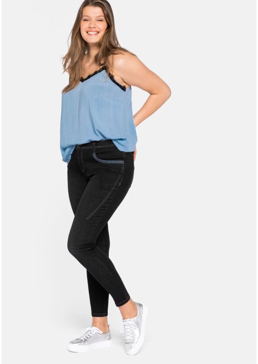 Siauro kirpimo Sheego džinsai "Susanne"