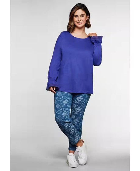 Gėlėti Sheego džinsai