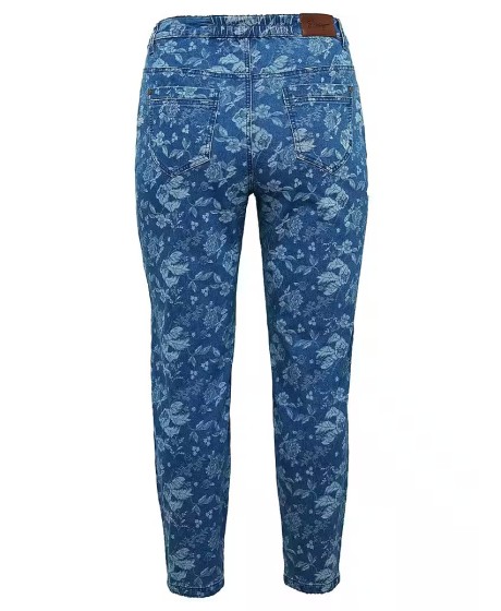 Gėlėti Sheego džinsai