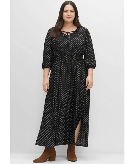 Maxi ilgio Sheego viskozės suknelė