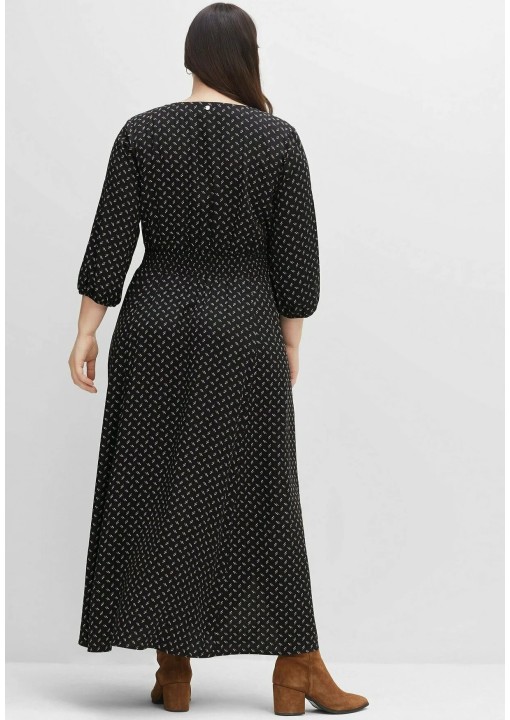 Maxi ilgio Sheego viskozės suknelė