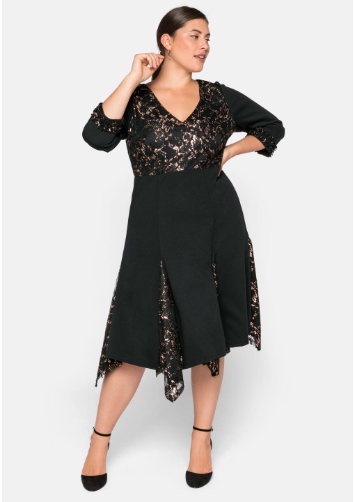 Šventinė Sheego by Joe Browns trikotažo suknelė