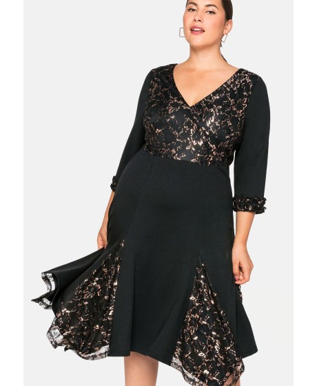 Šventinė Sheego by Joe Browns trikotažo suknelė