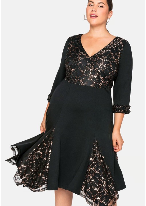 Šventinė Sheego by Joe Browns trikotažo suknelė