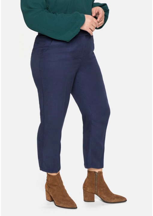 Sheego 7/8 ilgio viskozės kelnės