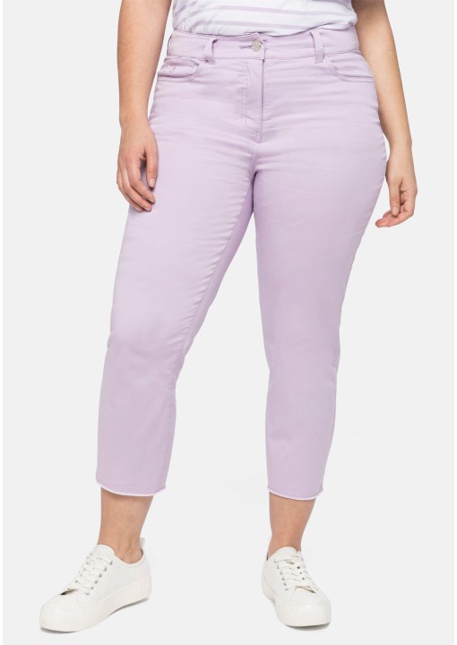 Sheego 7/8 ilgio medvilnės kelnės