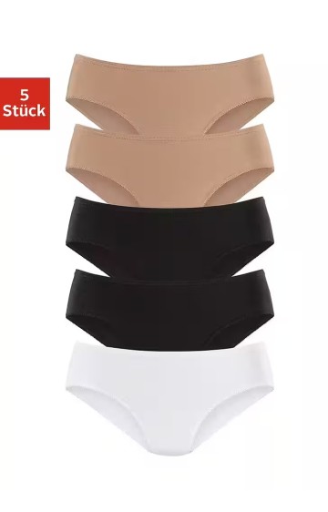 PETITE FLEUR hipster stiliaus medvilnės kelnaičių komplektas 5 vnt