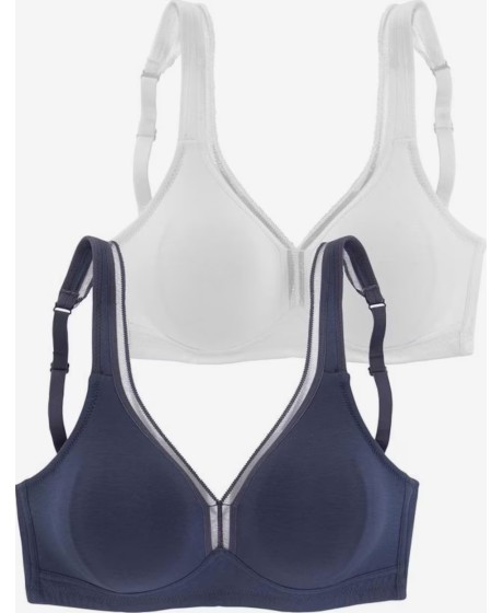 PETITE FLEUR medvilnės liemenėlių komplektas