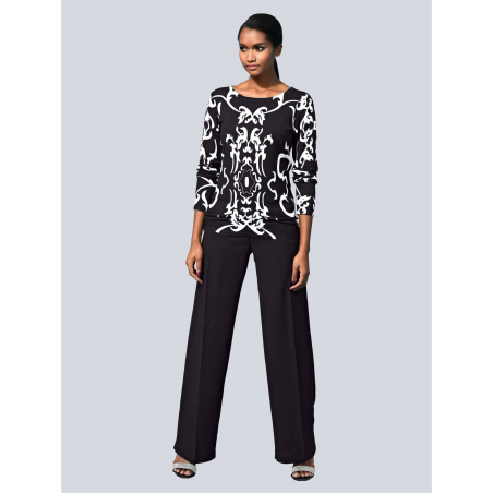 ALBA MODA plačios kelnės