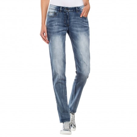 ALBA MODA skinny džinsai