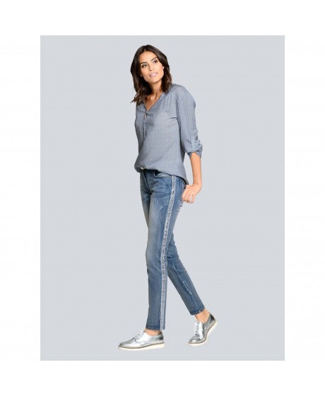 ALBA MODA skinny džinsai