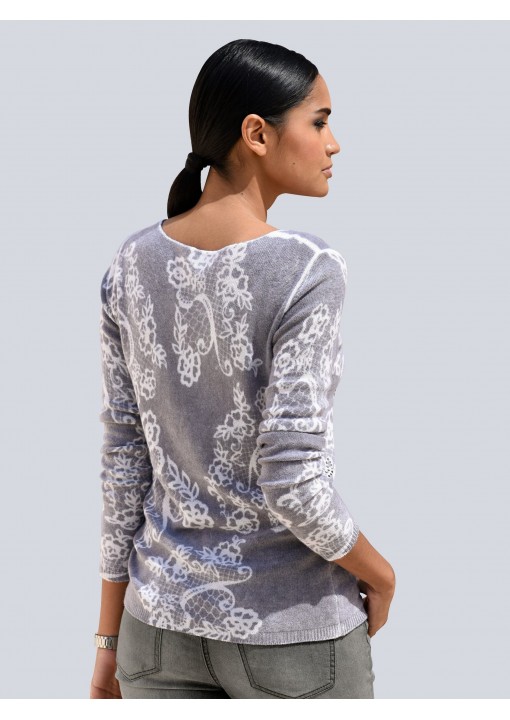 ALBA MODA kašmyro megztinis-palaidinė