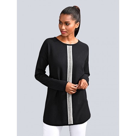 ALBA MODA gryno kašmyro megztinis