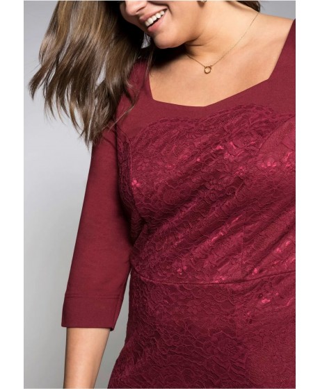 Sheego suknelė su kūno linijas formuojančiu apatiniu  - 3