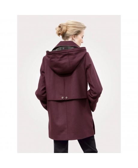 Neaustinės vilnos puspaltis LODEN