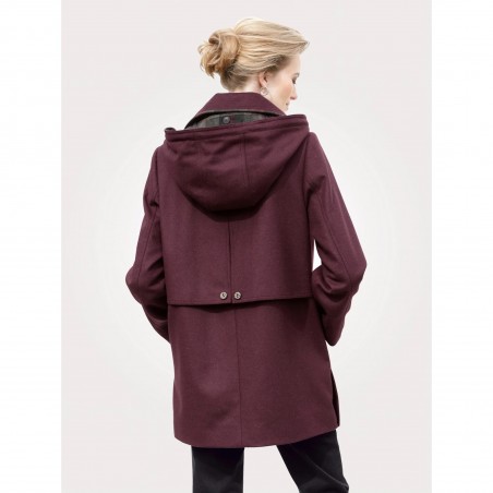 Neaustinės vilnos puspaltis LODEN