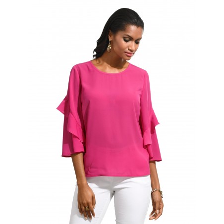 ALBA MODA palaidinė pusiau ilgomis varpelio formos rankovėmis