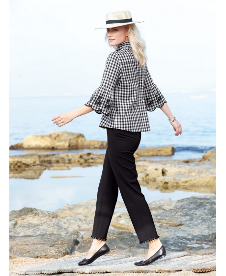 Klasikinio kirpimo MONA kelnės