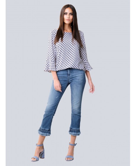 7/8 ilgio slim fit ALBA MODA džinsai