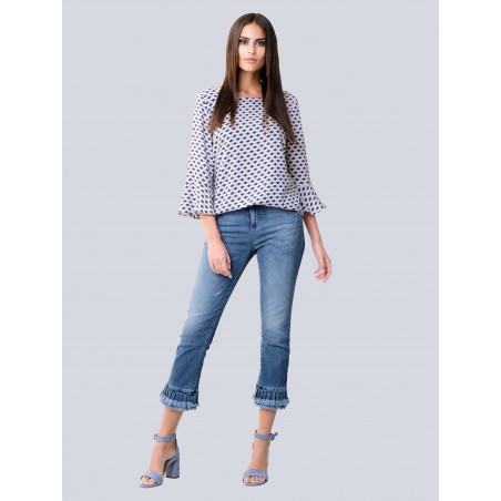 7/8 ilgio slim fit ALBA MODA džinsai