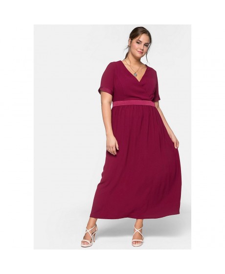 Ilga Sheego krepo suknelė su pamušalu