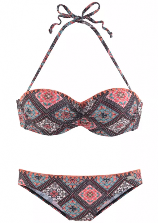 Buffalo LM bandeau bikini maudymosi kostiumėlis