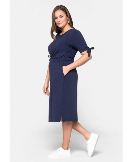 Sheego kelius dengianti trikotažo suknelė